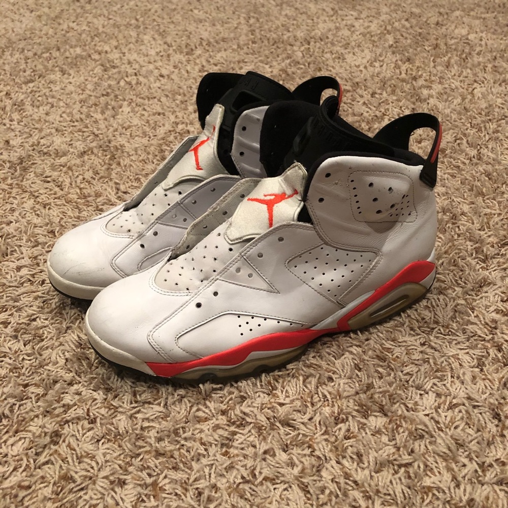 Retro Jordan 6 white infrared 2014 size 11 no box
